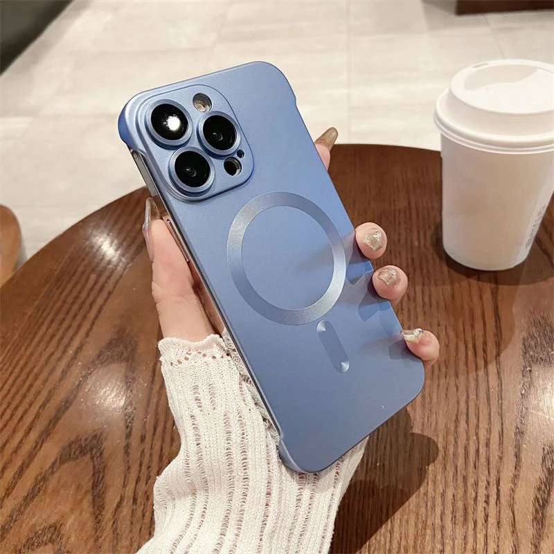 🎊Coque de téléphone magnétique fine sans cadre pour iPhone - Image 6