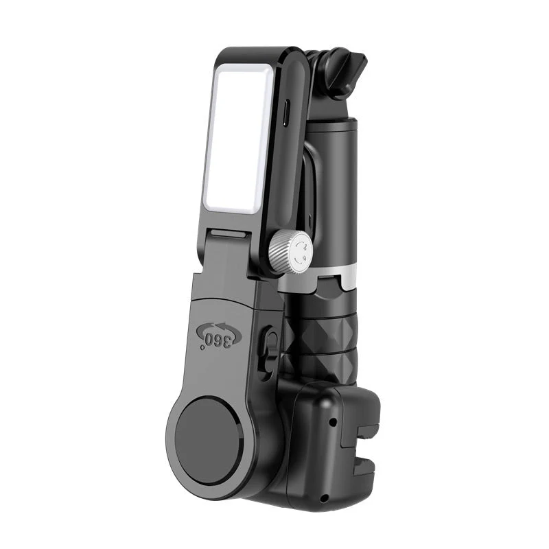 Stabilisateur à cardan pliable à 3 axes et rotatif à 360° pour l'enregistrement sur smartphone - Image 9