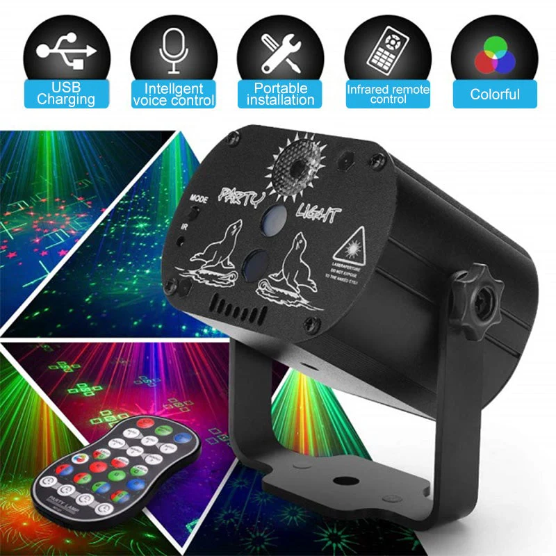🎊LED Lampes laser de scène！✨Vendu à prix réduit ! - Image 3