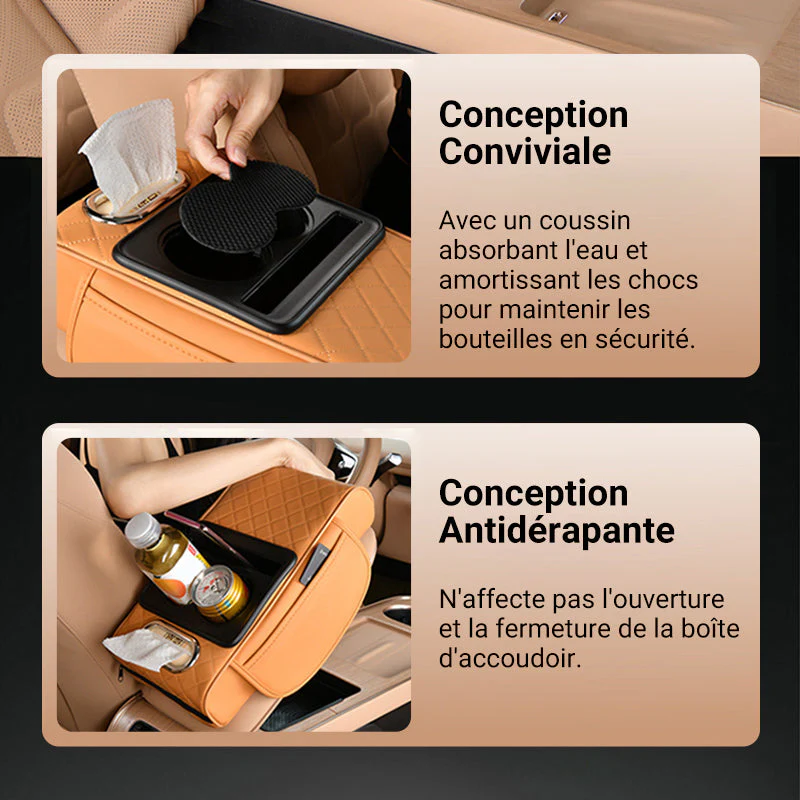 🎁 Promotion du nouvel an ✨ Accoudoirs de voiture multifonctions kushio - Image 7