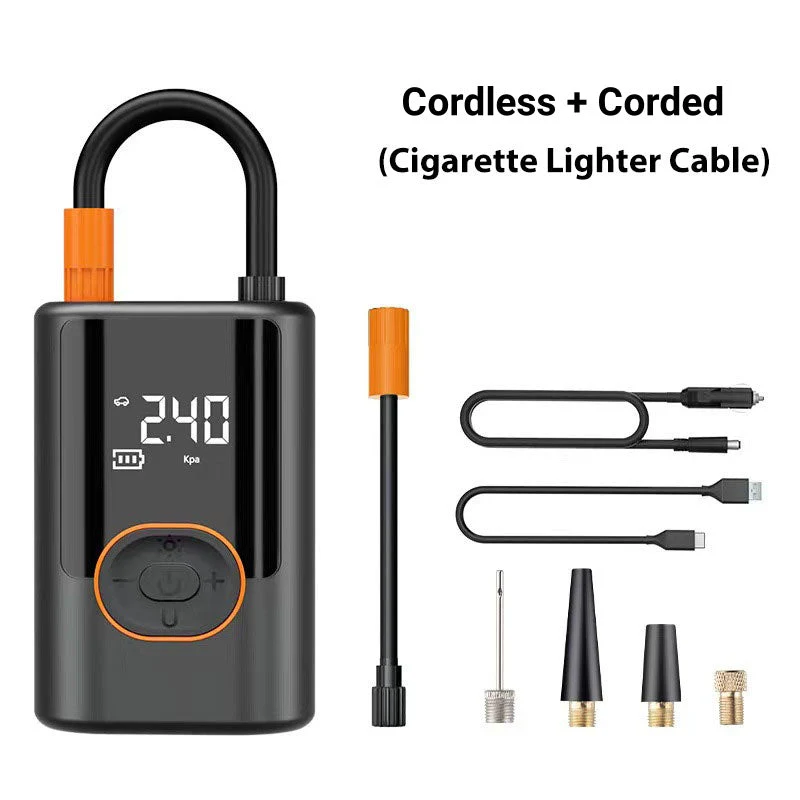 Multifunctional Portable Car Tire Inflator with Light - Image 10