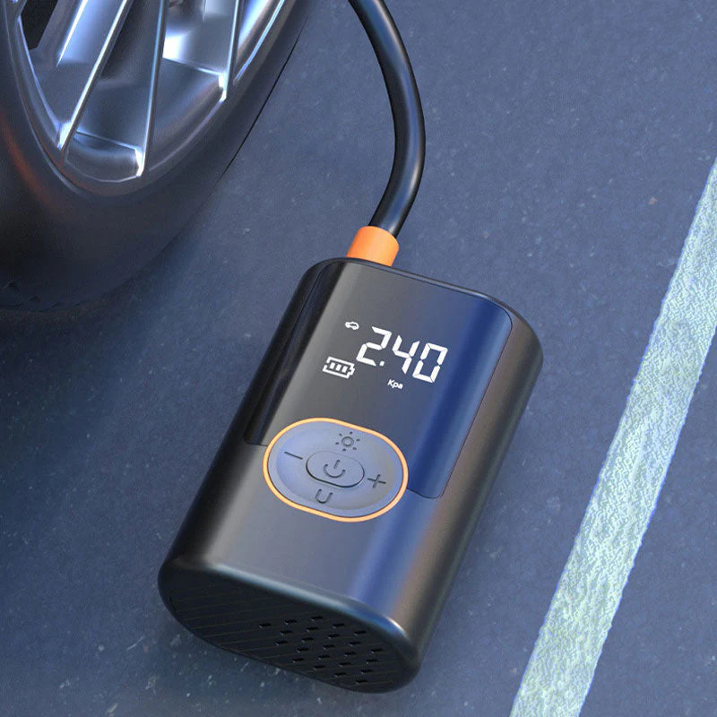 Multifunctional Portable Car Tire Inflator with Light - Image 4