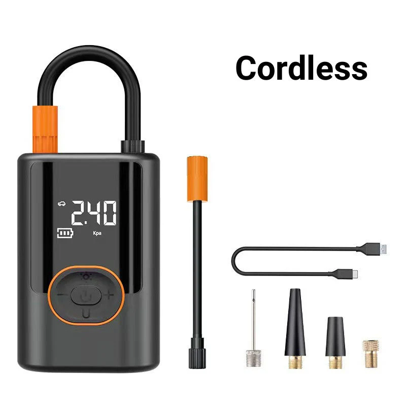 Multifunctional Portable Car Tire Inflator with Light - Image 9