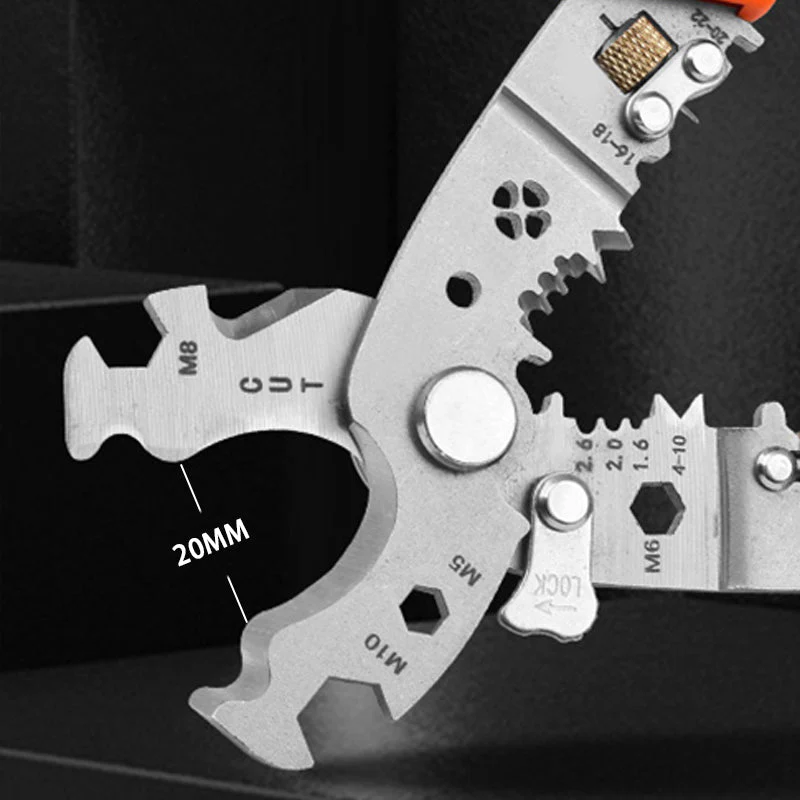 🔥Pince à dénuder multifonctionnelle importée 28 en 1 à usage intensif - Image 7