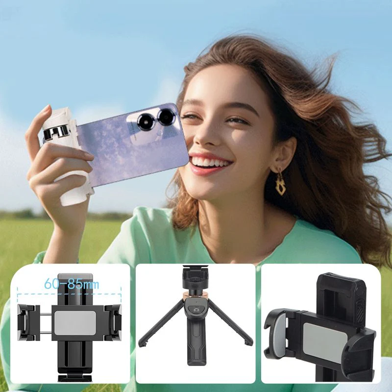 💖⏳Bâton de selfie Bluetooth pliable de poche avec trépied intégré💖 - Image 6