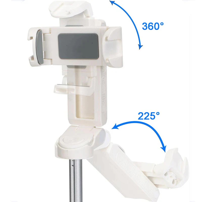 💖⏳Bâton de selfie Bluetooth pliable de poche avec trépied intégré💖 - Image 9