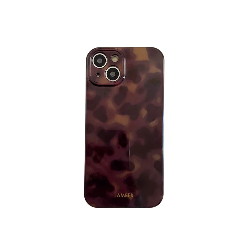 Stylish Brown Leopard Print Phone Case for iPhone - Image 9