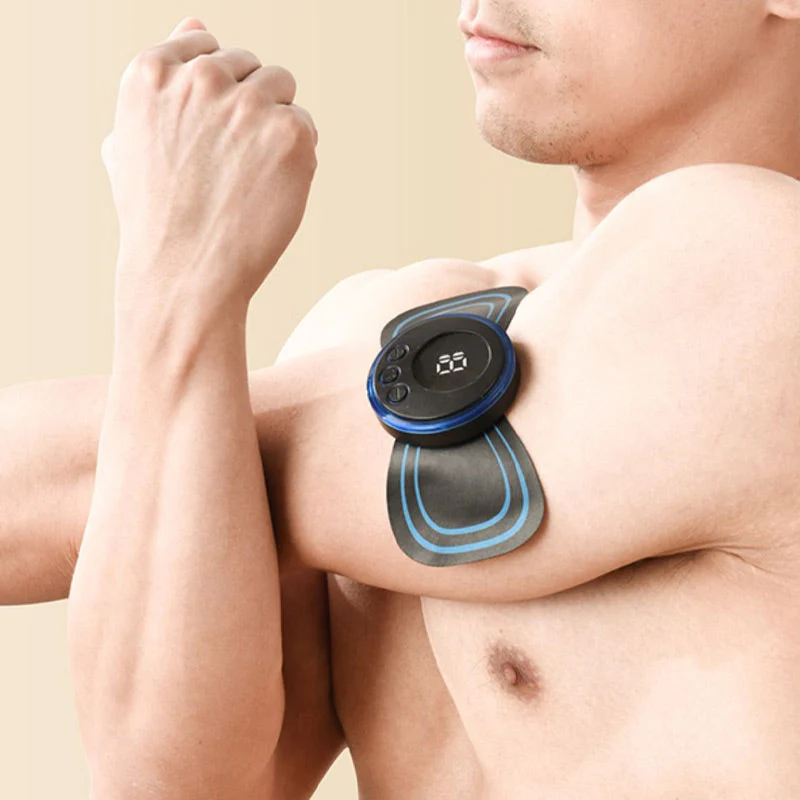 🔥 Offre spéciale limitée dans le temps ! 🎉Masseur Portable avec 8 Modes et Écran LCD - Mini Stimulateur Musculaire pour Soulagement de la Douleur - Image 11
