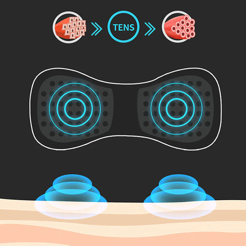 🔥 Offre spéciale limitée dans le temps ! 🎉Masseur Portable avec 8 Modes et Écran LCD - Mini Stimulateur Musculaire pour Soulagement de la Douleur - Image 16