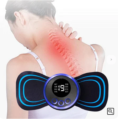 🔥 Offre spéciale limitée dans le temps ! 🎉Masseur Portable avec 8 Modes et Écran LCD - Mini Stimulateur Musculaire pour Soulagement de la Douleur - Image 5